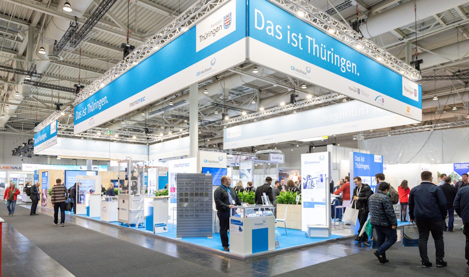 Trade fairs 2024: Get to know our coating solutions Image from exhibition stand 2025 from GBneuhaus - nano coatings